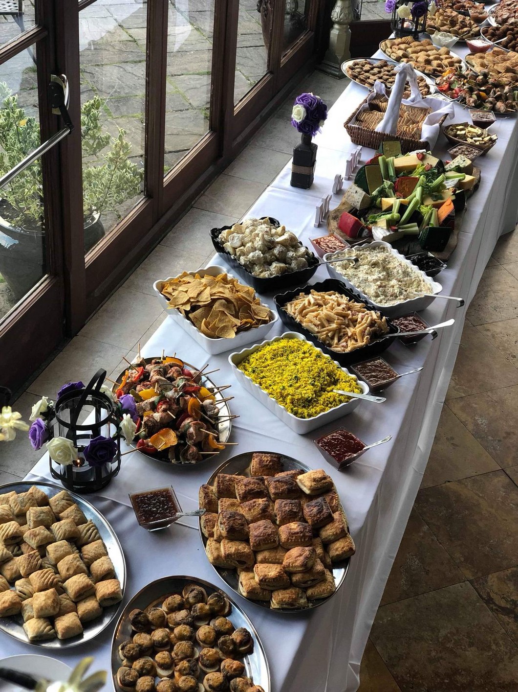 Wedding buffet sale