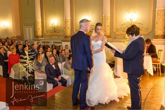 South Wales Castle Wedding Venue Ceremony Craig y Nos 
