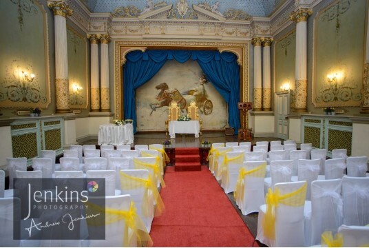 Wedding Venue Castle in Wales Ceremony Room
