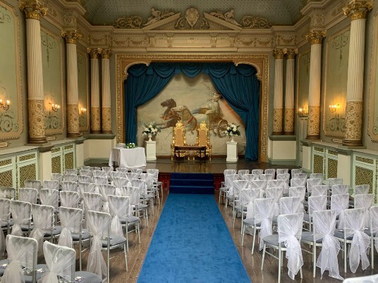 Bristol Wedding Ceremony Room Craig y Nos Castle