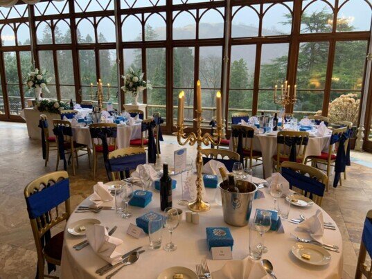 Wedding Venues South Wales Craig y Nos Castle Banqueting room