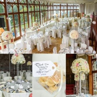 Conservatory at Craig y Nos Castle for Wedding Reception