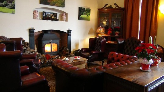 Nicolini Lounge at Craig y Nos Castle Wales Wedding Venue 