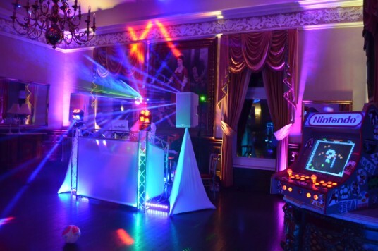 Pure Wedding DJ Booth - Wedding Venue South Wales Craig y Nos Castle