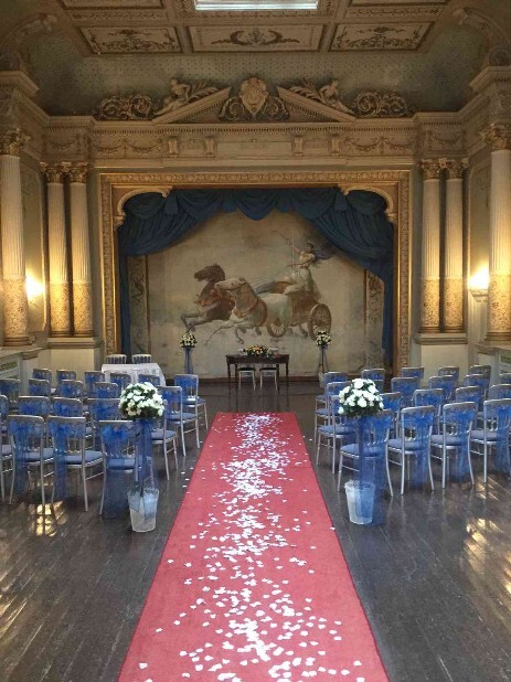 Wedding Ceremony Room South Wales Wedding Venue Craig y Nos Castle