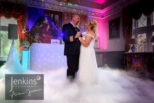 Last Minute Weddings Wales Castle Wedding Venue Craig y Nos First Dance on Clouds