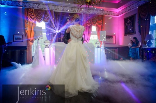 Wedding Venues South Wales First dance on Clouds at Craig y Nos Castle