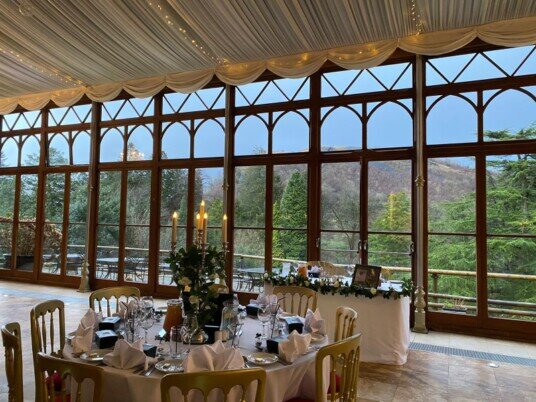 Conservatory at Craig y Nos Castle South Wales