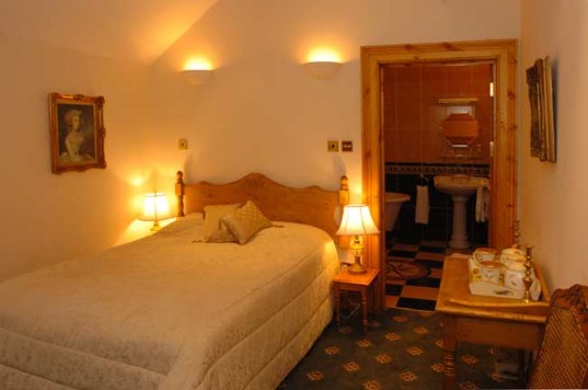 Room 21 en-suite at Craig y Nos Castle Wedding Venue near Merthyr Tydfil