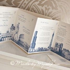 Made By Myself Specialised and Personalised Wedding Stationery 