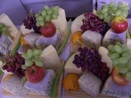 Wedding Reception Swansea, Evening Buffet Cheeseboard