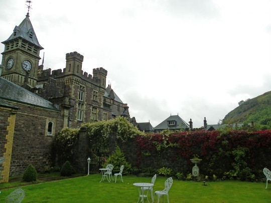 Craig y Nos Castle Wedding Venue Penycae, Powys, the Theatre Gardens