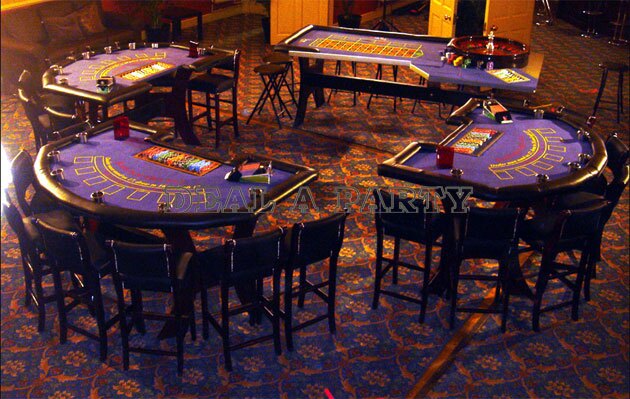 Dial a Party Cardiff Wedding Casino Hire
