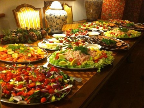 The Gala Buffet at Craig y Nos Castle