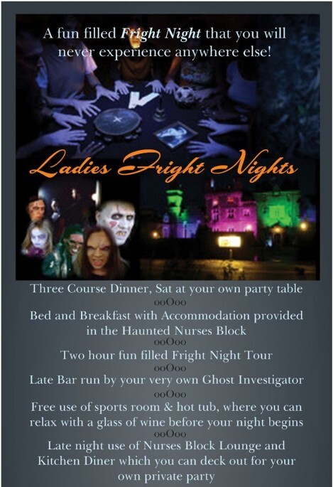 Wedding Venue Swansea, Fright Night Banner