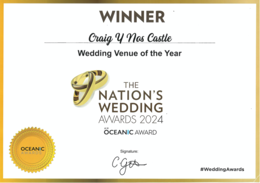 Best wedding venue in the UK 2024 Award