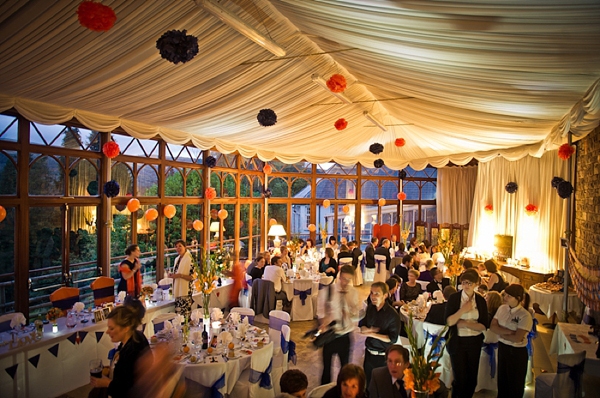 Craig Y Nos Wedding Venues in South Wales - The Conservatory Wedding Breakfast and Day Room