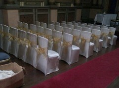 Wedding Chair Covers by Francis Design Swansea