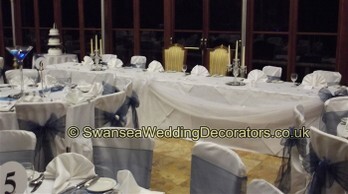 Swansea Wedding Decorators Chair Covers