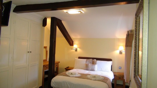 Wedding Venues Wales - Theatre Loft en-suite Bedroom